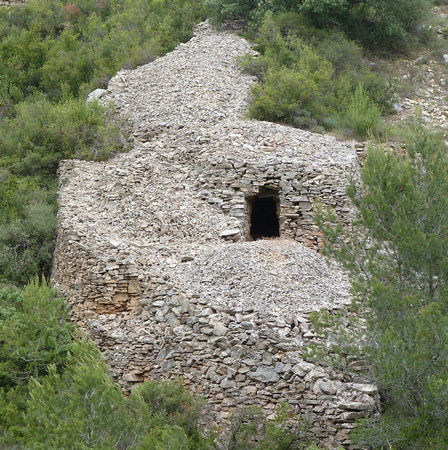 Ancient shelter/store, Cébazan, Hérault, France