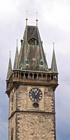 Old Town Hall clock tower, Prague, Czech Republic