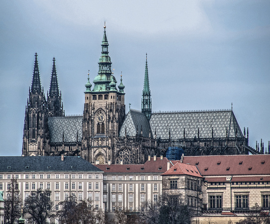 St Vitus Cathedral, Prague Castle, Prague, Czech Republic