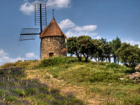 Moulin 'Tour de Calfort', Félines-Minervois,  Hérault, France