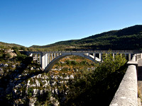The pont de Chaulière over the river Artuby Grand canyon du Verdon, Alpes-de-Haute-Provence, France